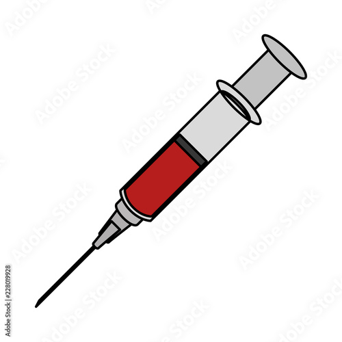 injection with medication icon