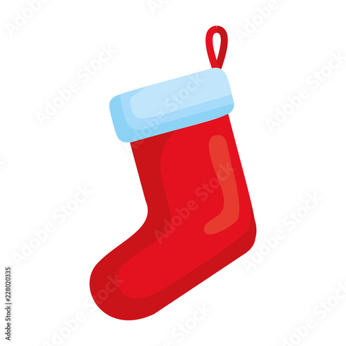 christmas sock decorative icon