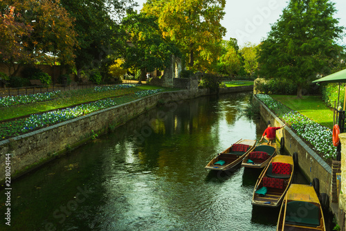 boat on river