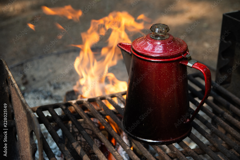 Фотография Fresh Brewing Camp Fire Coffee