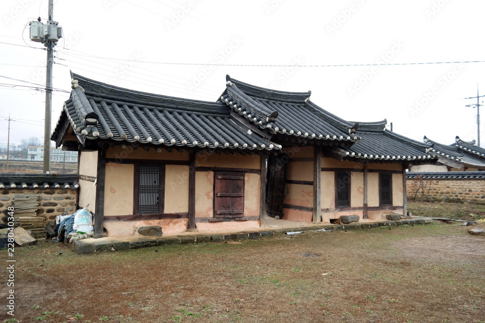 Obraz premium An old house jungon