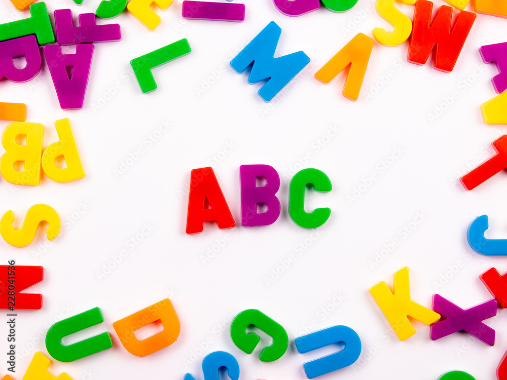 ABC in Buchstaben ABC in Buchstaben