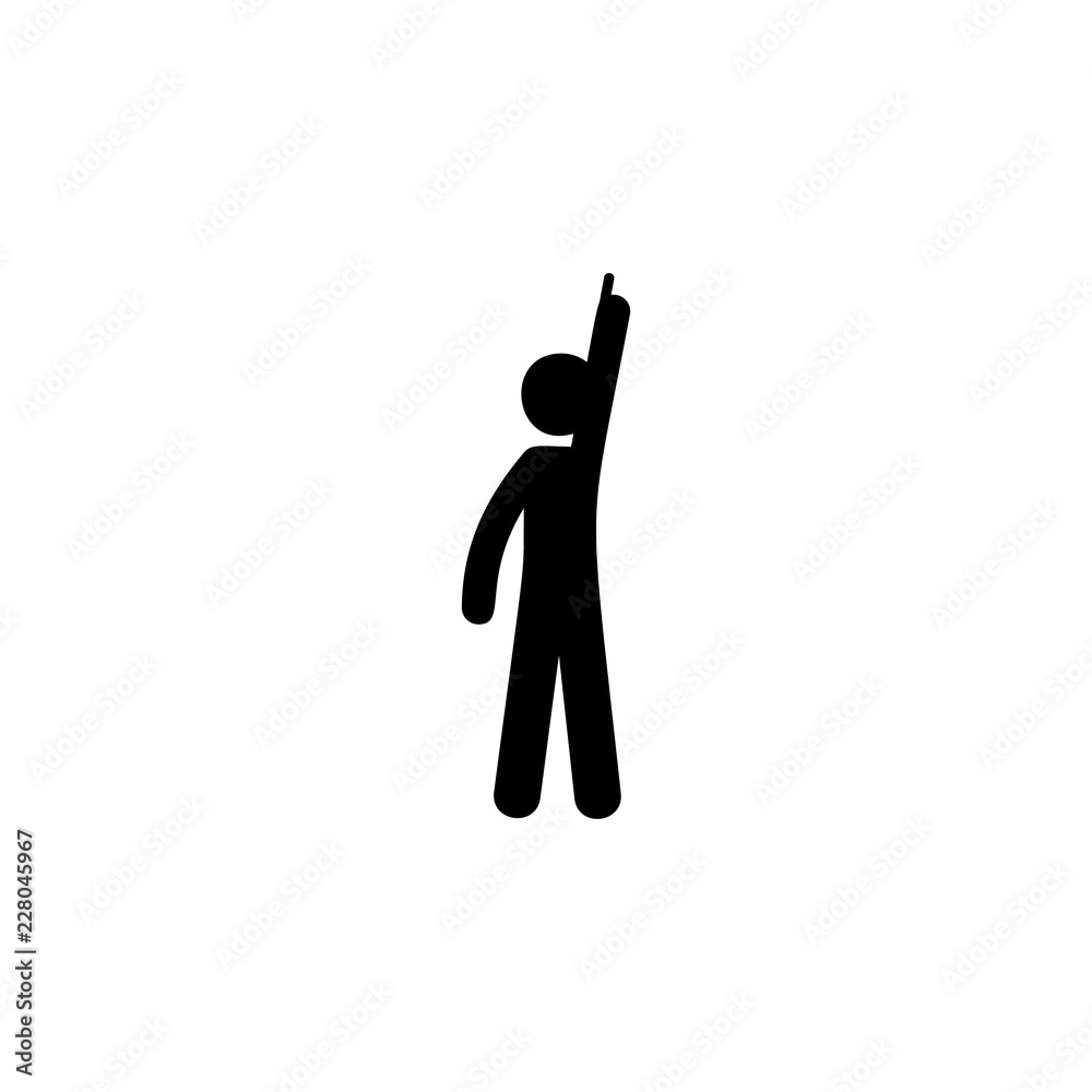 man finger, sky icon. Element of man pointing icon for mobile concept and web apps. Detailed man finger, sky icon can be used for web and mobile man finger, sky icon. Element of man pointing icon for mobile concept and web apps. Detailed man finger, sky icon can be used for web and mobile