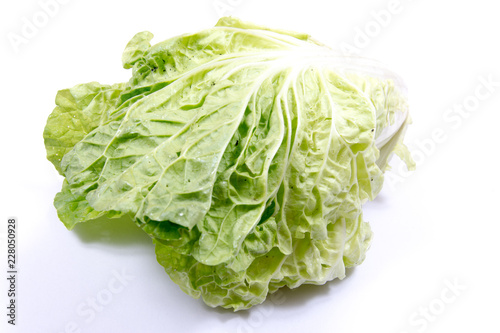 Lettuce isolated on a white background