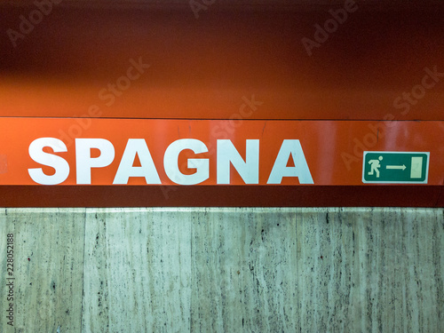 Photography Spagna Station - Rome, Italy