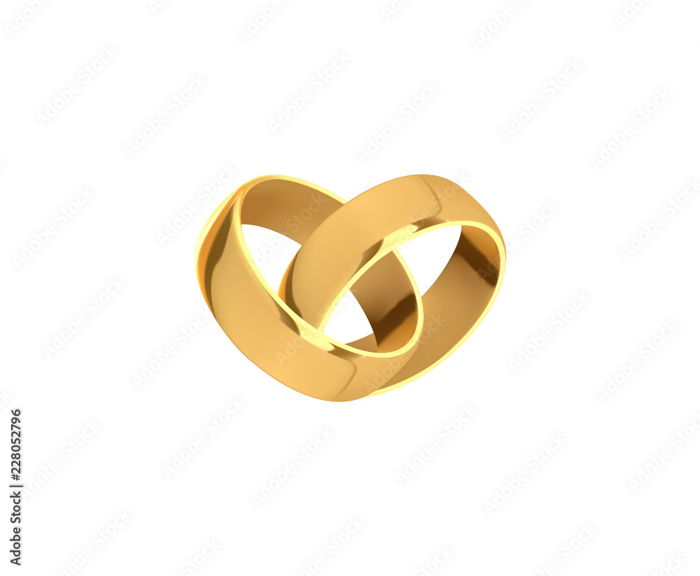 Golden wedding rings Golden wedding rings
