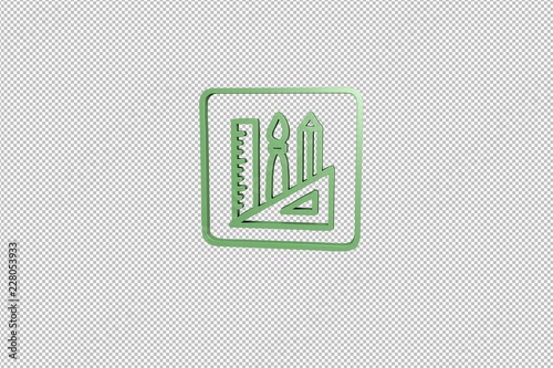 Illustration of Toolkit on transparent background