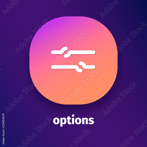 Vector icons for mobile and web