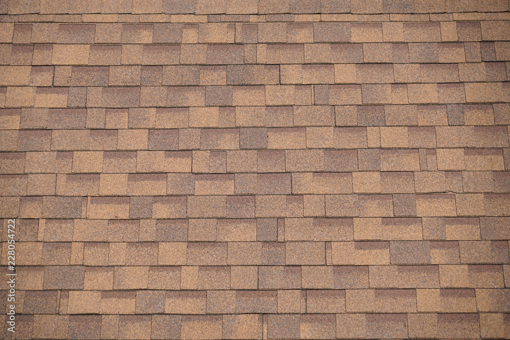 Fototapeta premium close up on brown roof shingle background