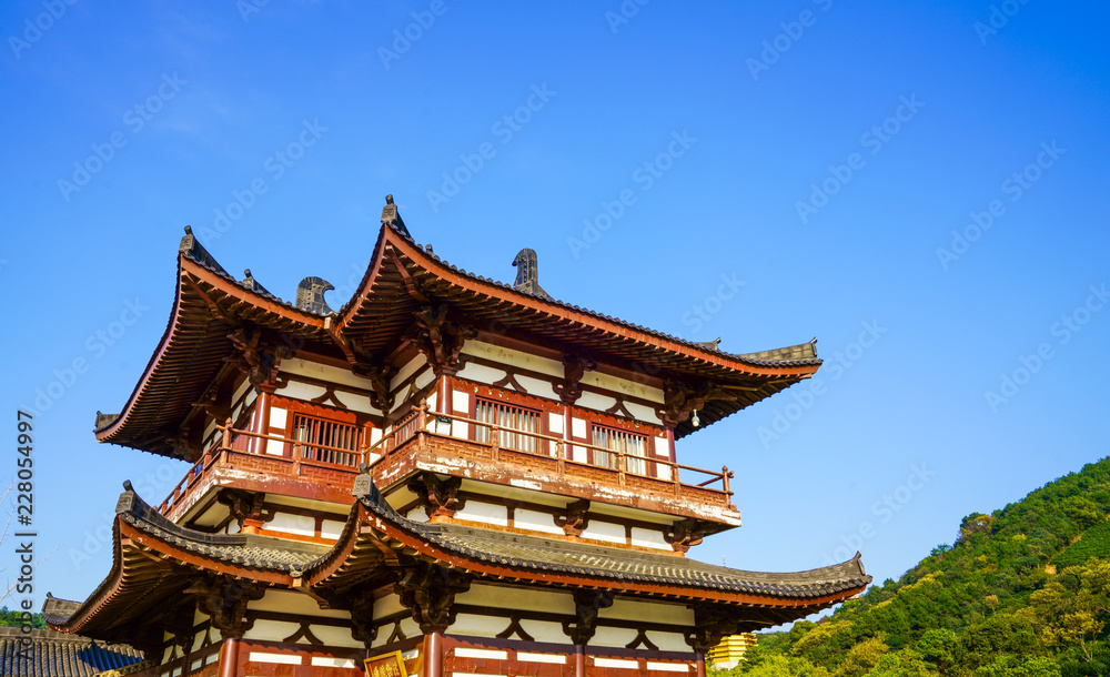 a temple in Jiangsu