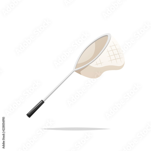 Fishing net vector isolated