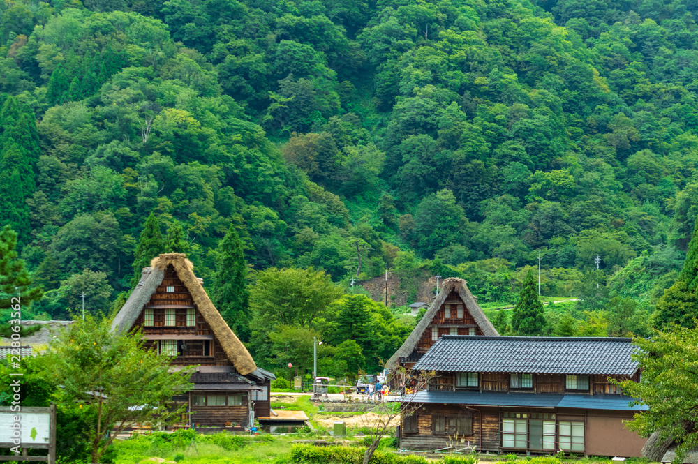 世界遺産　五箇山　菅沼合掌集落