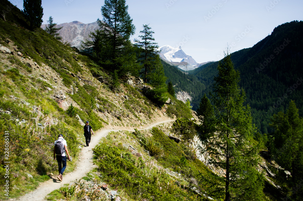 Wanderung bei Zermatt