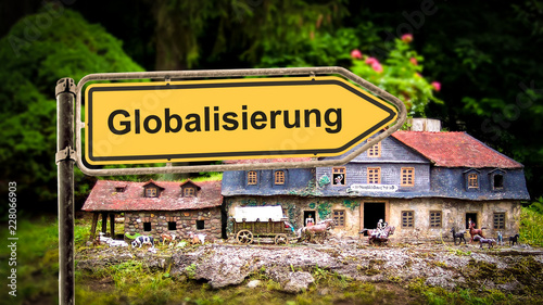 Schild 369 - Globalisierung