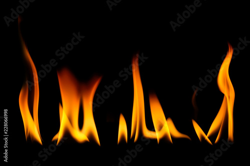 Fire flames background