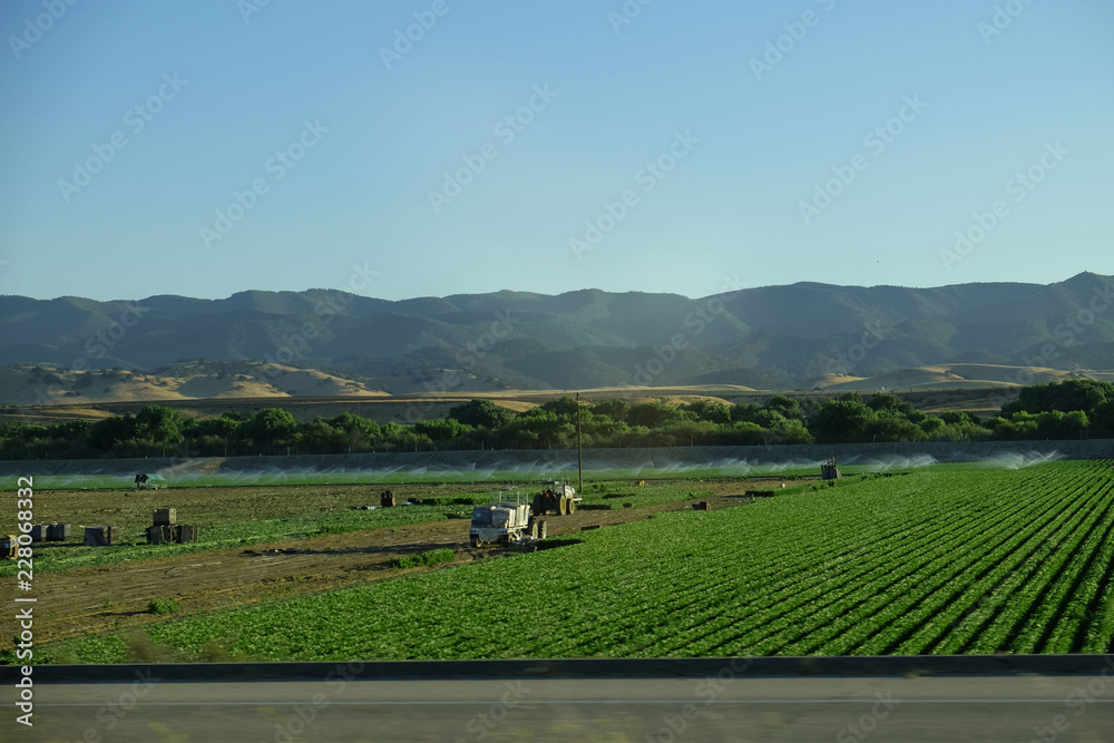 Obraz premium Country Road view