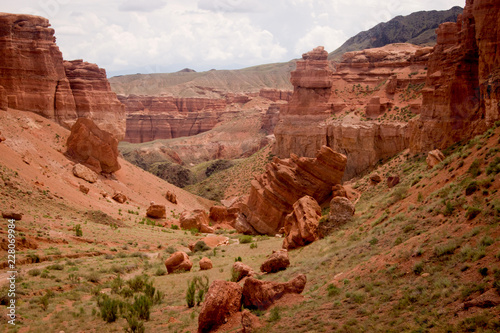 beautiful canyon in Kazakhstan