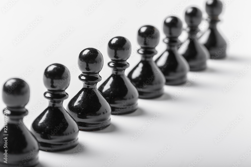 Chess isolated on white background Chess isolated on white background