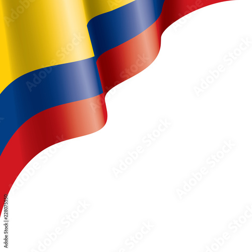 Free Download Colombia flag, vector illustration on a white background - GFXLoad