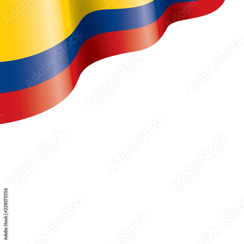Free Download Colombia flag, vector illustration on a white background - GFXLoad