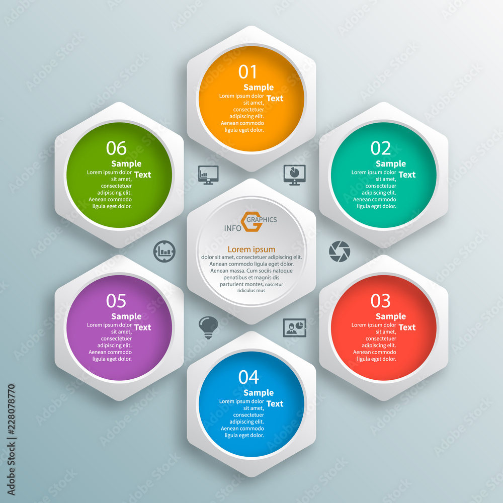 Abstract 3D Paper Infographics. Business template .Vector illustration Abstract 3D Paper Infographics. Business template .Vector illustration