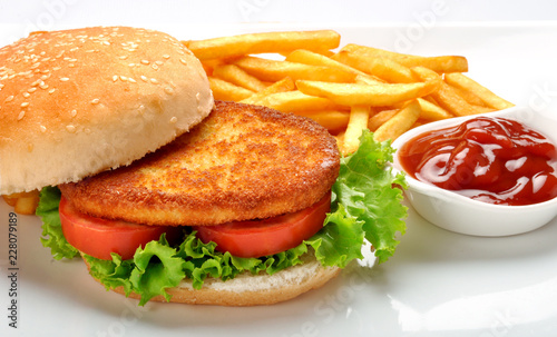 Burger, a most famous lunch snack around the globe