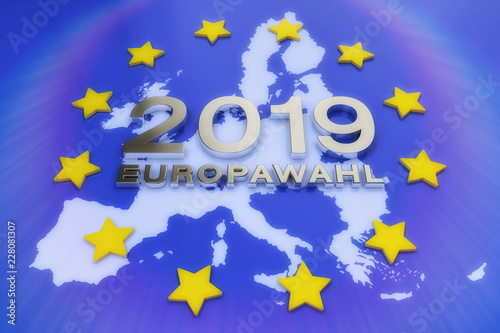 Europawahl 2019 - Wahl zum 9. Europäischen Parlament am 26. Mai 2019
