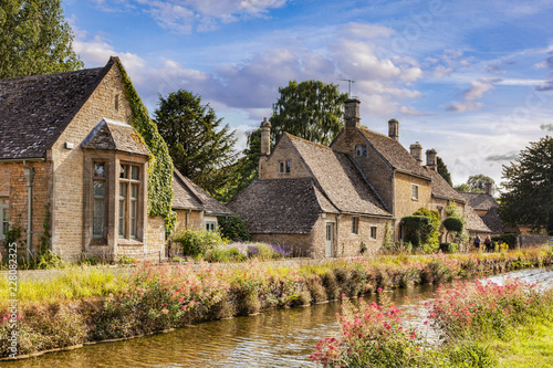 Lower Slaughter, Gloucestershire, England photo