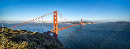 Golden Gate Bridge Panorama als Hintergrund