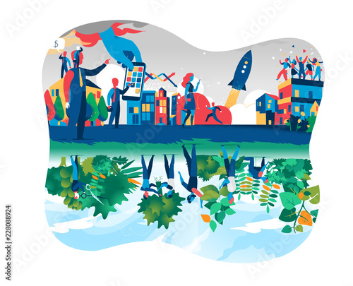 Business Society VS Green Economy