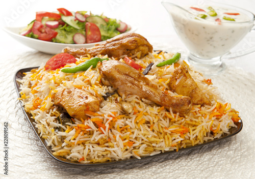 Chicken Biryani, A most delicious food in Pakistan and India