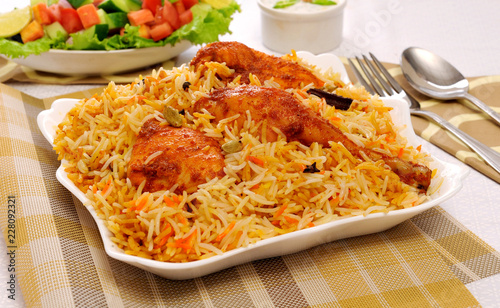 Chicken Biryani, A most delicious food in Pakistan and India