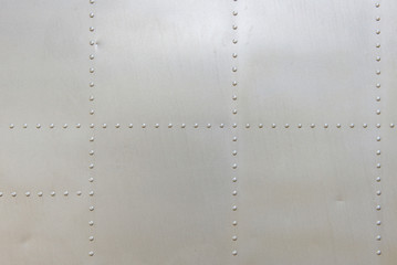 Acrylglasbilder Alte Flugzeuge Aluminium Rumpfoberfläche eines Flugzeugs  © CasanoWa Stutio