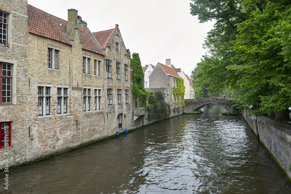 Obraz premium canal in bruges