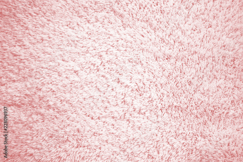 Pink fluffy fur background. Abstract clean pattern