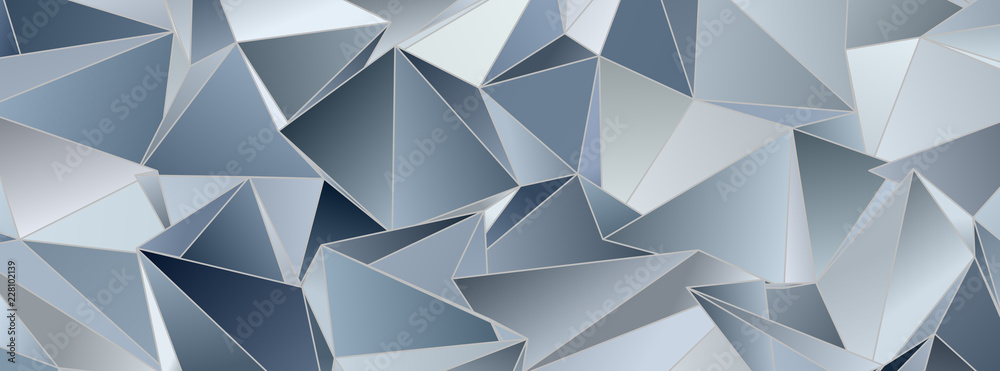 Abstract Low-Poly triangular modern background Abstract Low-Poly triangular modern background