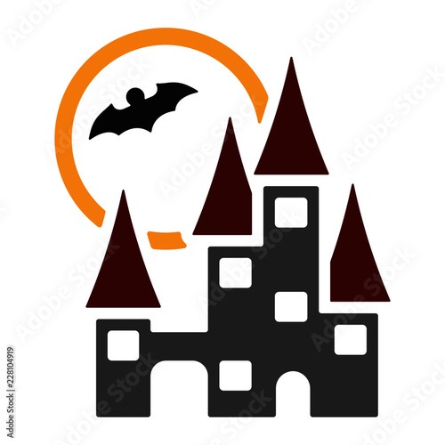 Halloween Icon - Schloss