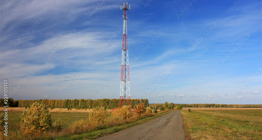 Cell Tower in the field