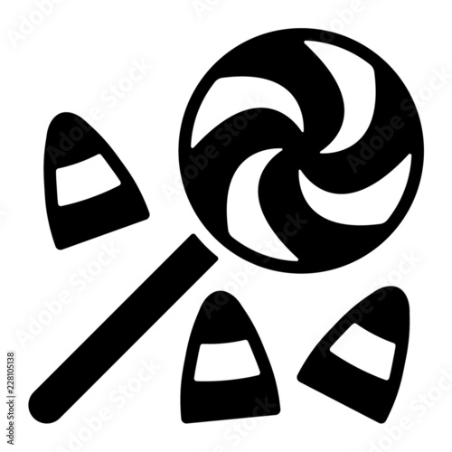 Halloween Icon - Süßigkeiten