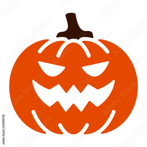Halloween Icon - Kürbiskopf