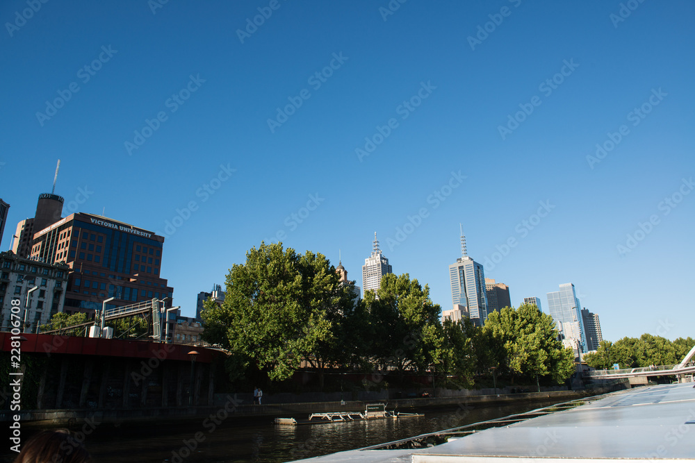 Naklejka premium cityscape