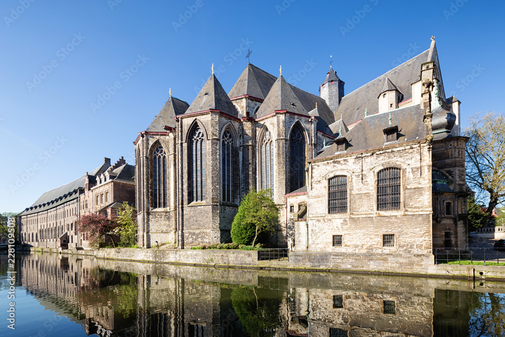 Naklejka premium Saint Michael's Church, Ghent