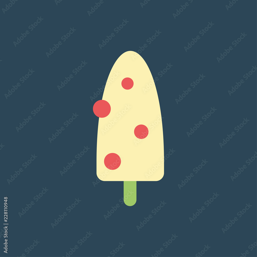 Silhouette icon ice cream with nuts Silhouette icon ice cream with nuts