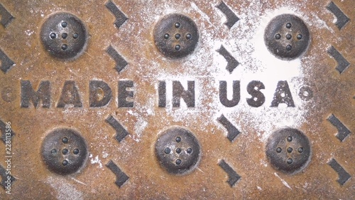 Made in the USA Monochrome