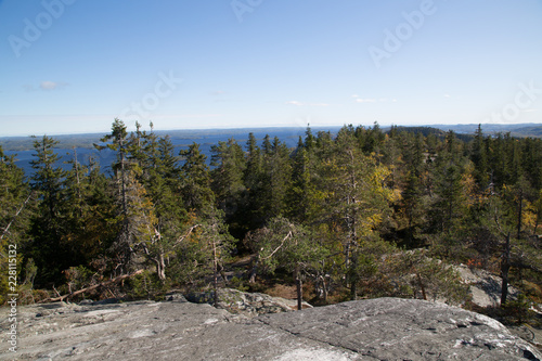 Autumn landscape north of the Akka-Koli photo