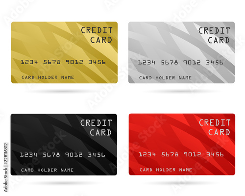 modern credit card, business VIP card, design for privilege member, member card