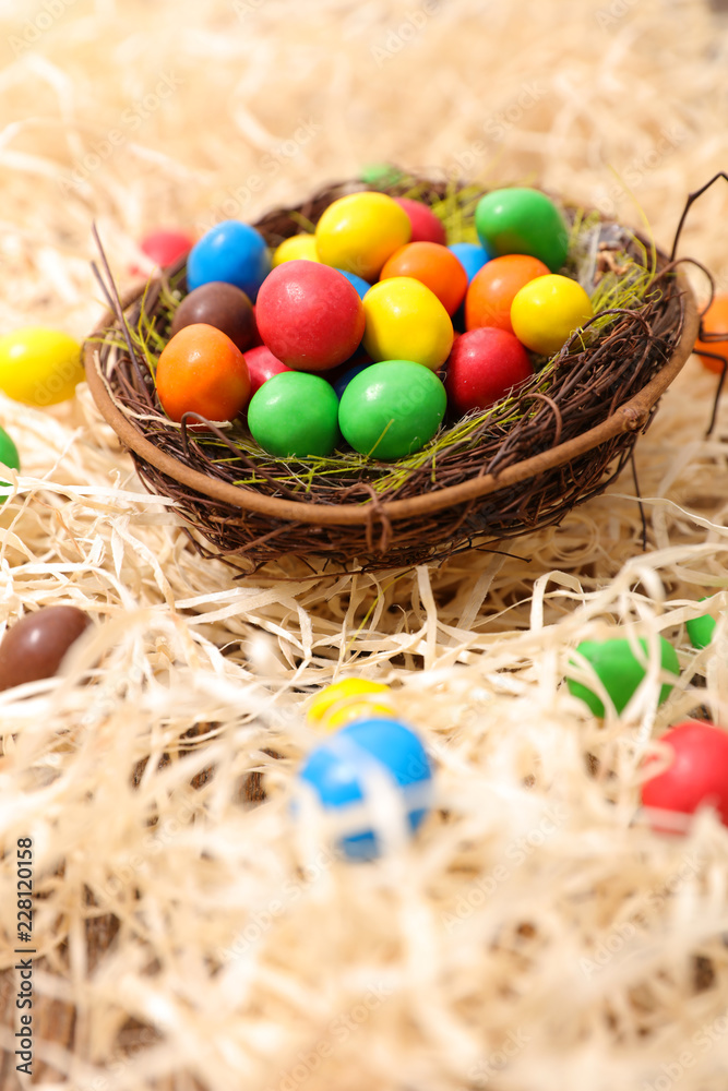 chest with easter egg candy chest with easter egg candy