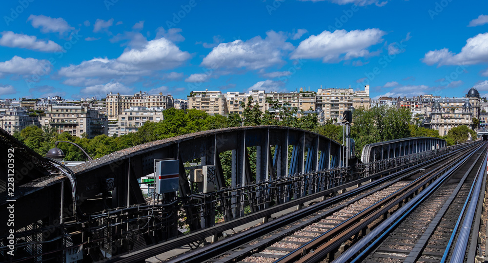 Naklejka premium Metro a paris 