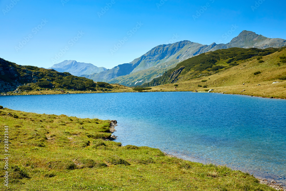 Wonderful lake in austrian alps