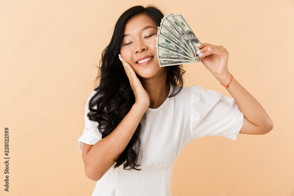 Portrait of a happy young asian woman Portrait of a happy young asian woman